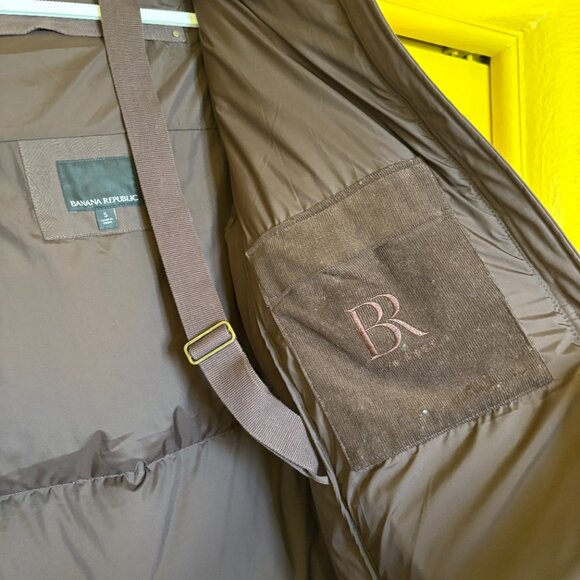 Banana Republic Lowri Puffer Coat - Small - Roasted Cocoa Brown - NEVER WORN! - Picture 5 of 15